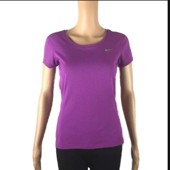 Purple Nike Running Shirt - Dri Fit - Size XS - Picture 1 of 8